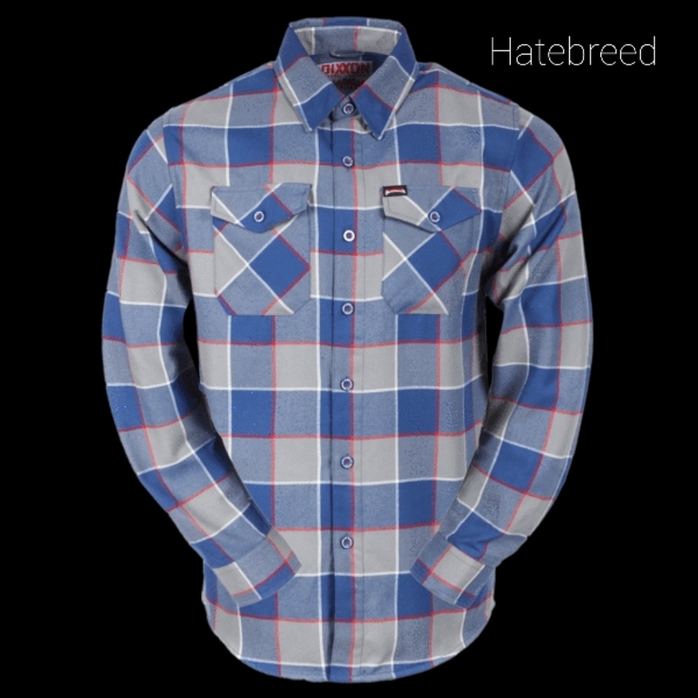 DIXXON Hatebreed Flannel -- Mens XL